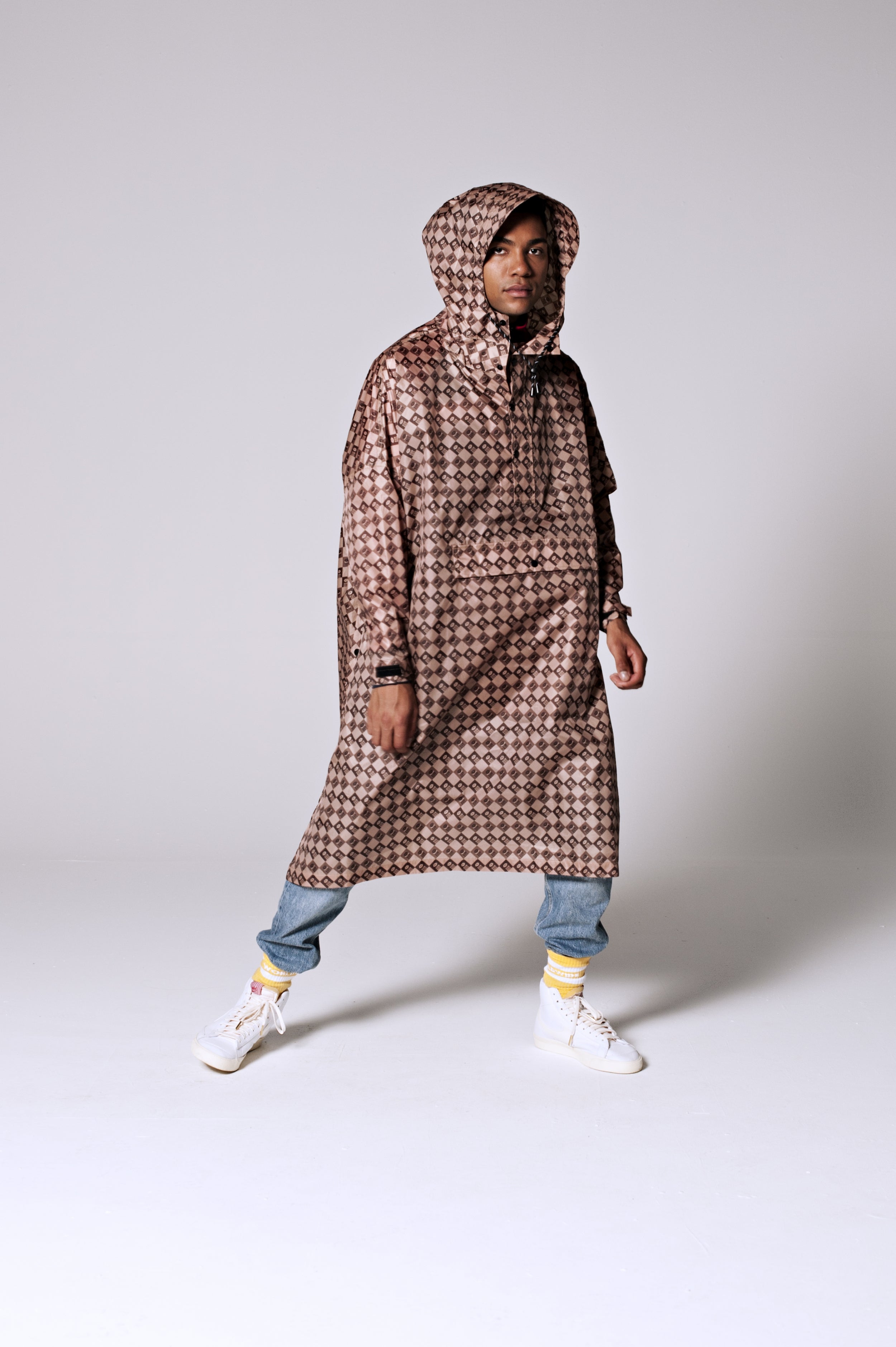 Image of Damier - Rain Poncho